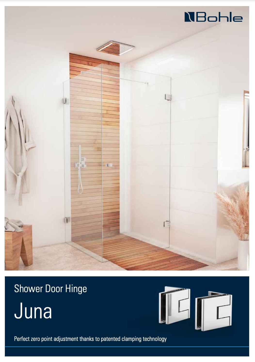 Juna Shower Door Hinges